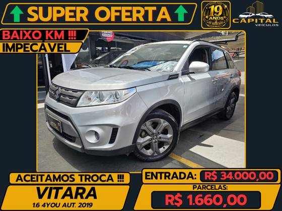 SUZUKI VITARA 1.6 16V GASOLINA 4YOU AUTOMÁTICO